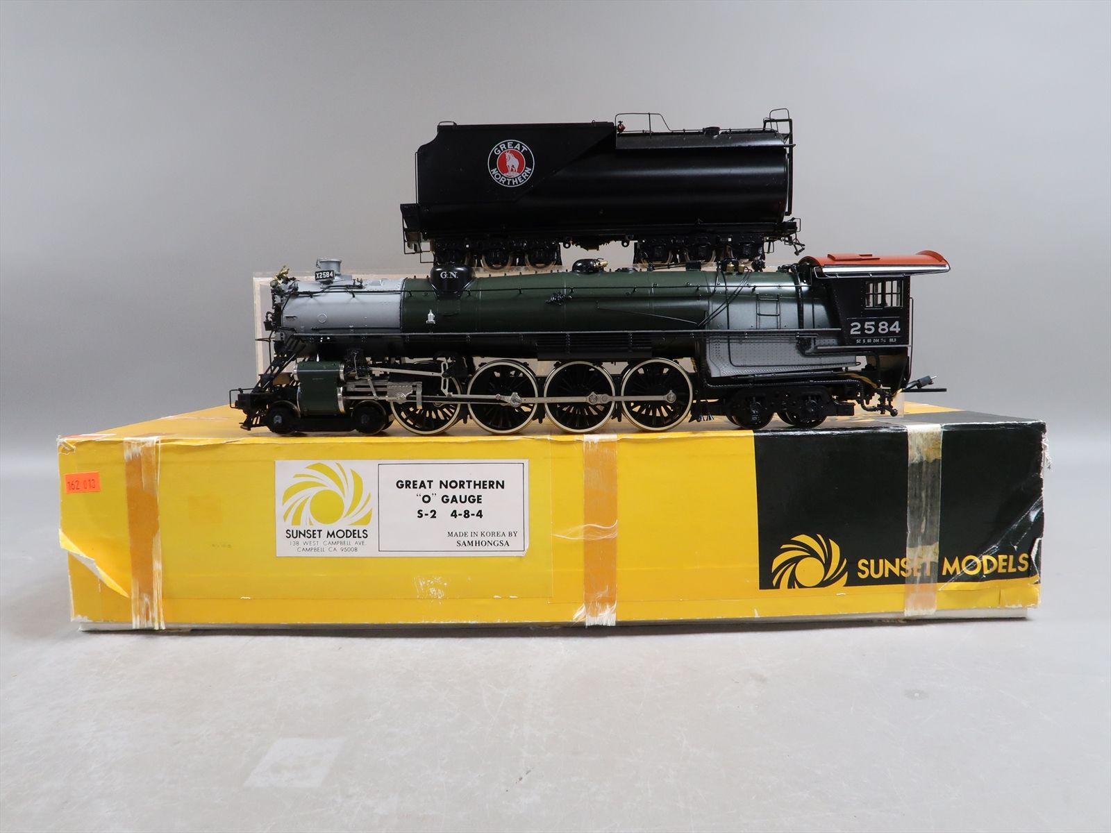 O Brass Model - Sunset GN Great Northern S-2 4-8-4 #2548 - Custom -1991 ...
