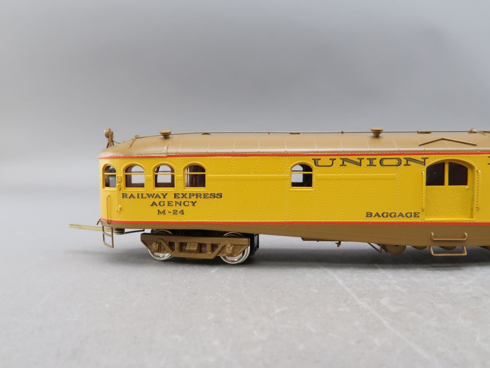 HO Brass Model - OMI 1807.1 UP Union Pacific McKeen Car + Trailer #M-24 ...