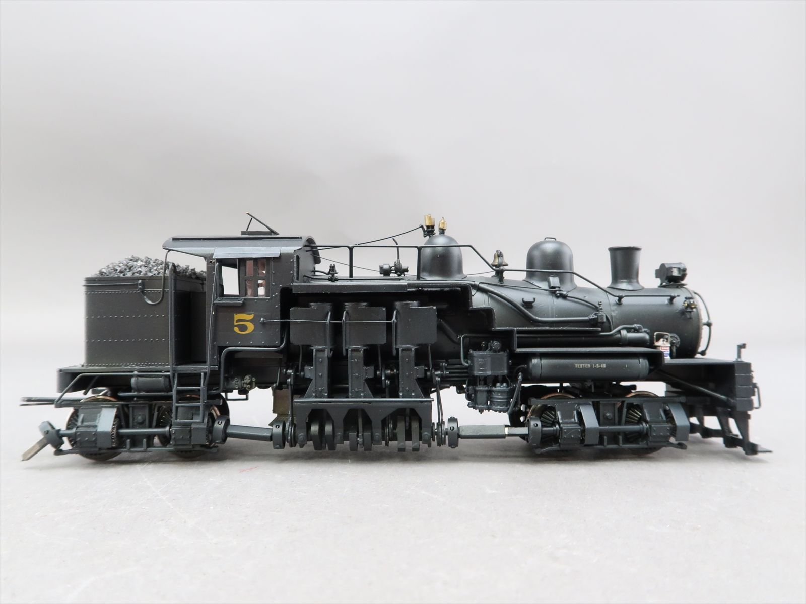 HO Brass Model - WMC C&O as WM Western Maryland Gigantic 4-Truck Shay ...