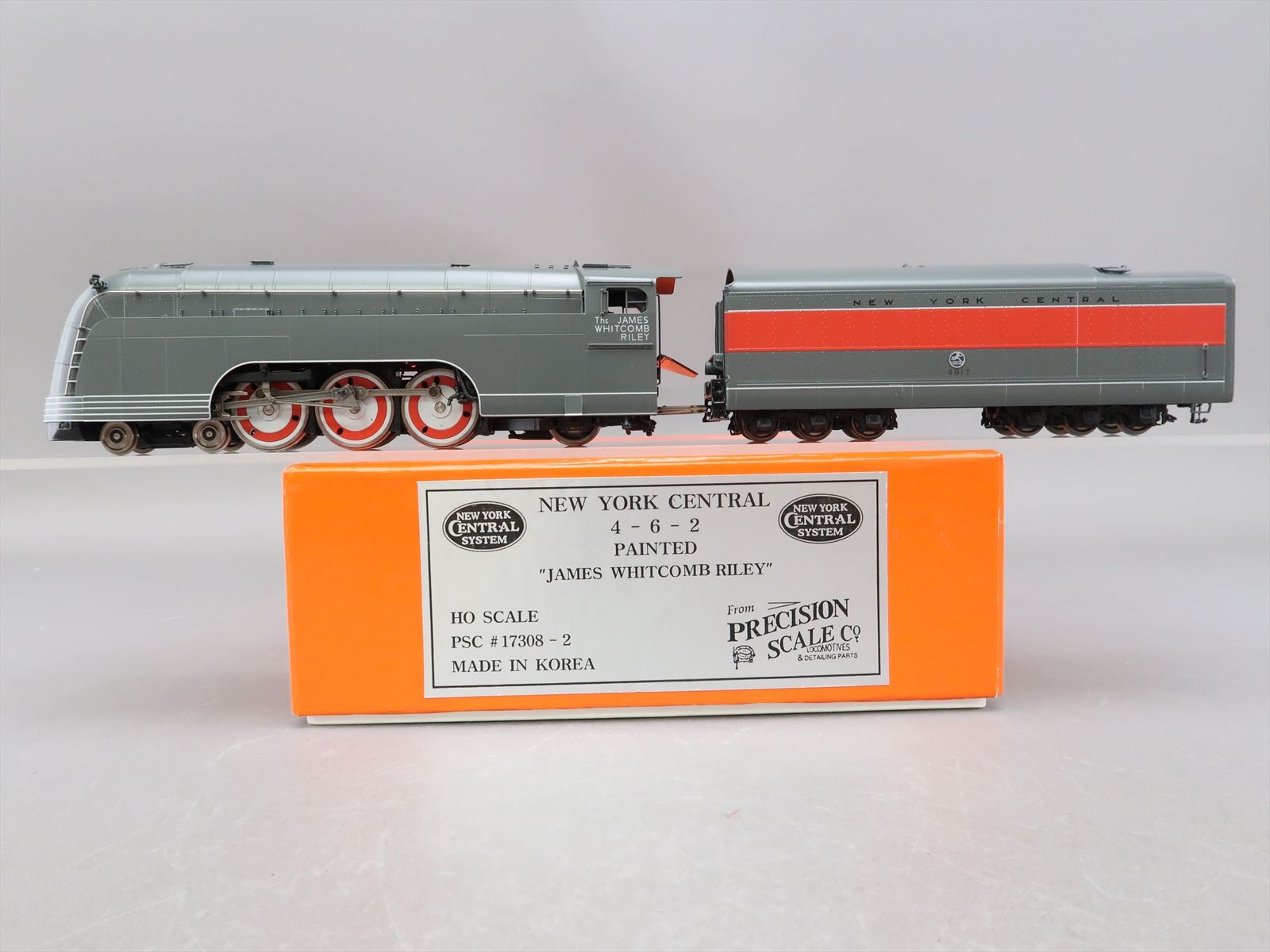 HO Brass Model - PSC 17308-2 NYC New York Central 4-6-2 James Whitcomb ...
