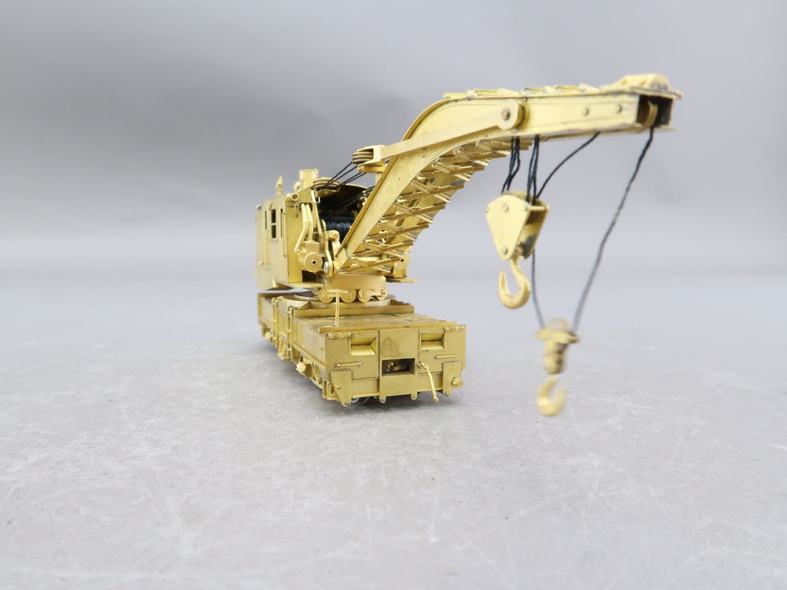 HO Brass Model - OMI 3186 UP Union Pacific 120 Ton Derrick Crane Closed ...