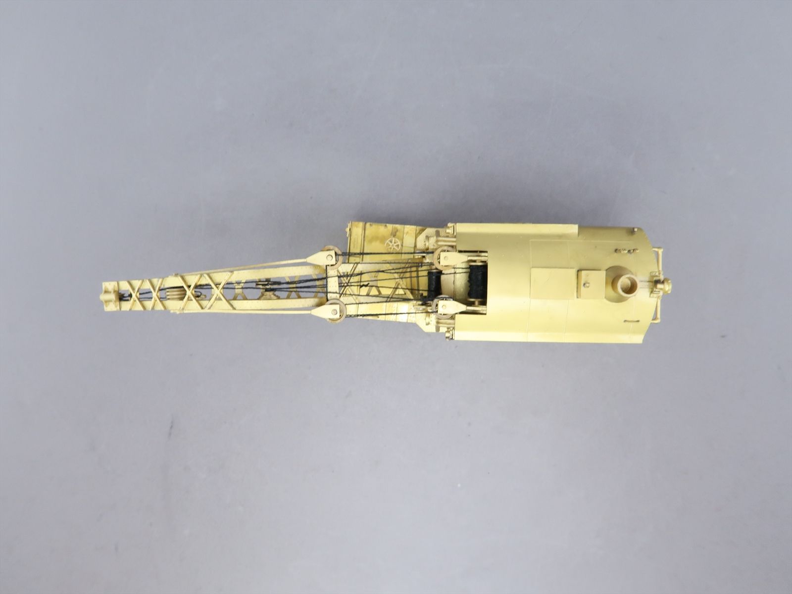 HO Brass Model - OMI 3186 UP Union Pacific 120 Ton Derrick Crane Closed ...