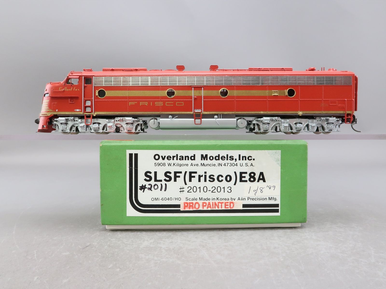 Wagon Plat HO Bachmann 52' St. Louis-San Francisco – Neuf, échelle HO, Modélisme Ferroviaire