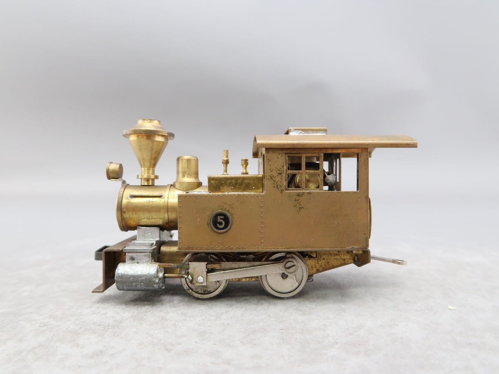 HO Brass Model - KK 2102R Ken Kidder Industrial Engine 0-4-0 w/ 4-Wheel ...