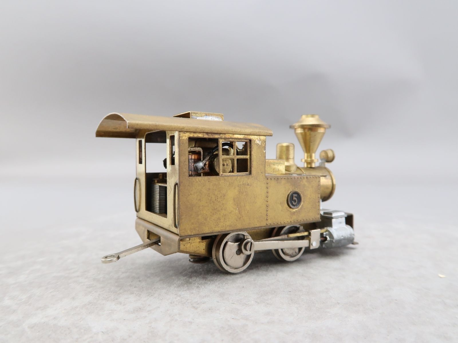 HO Brass Model - KK 2102R Ken Kidder Industrial Engine 0-4-0 w/ 4-Wheel ...