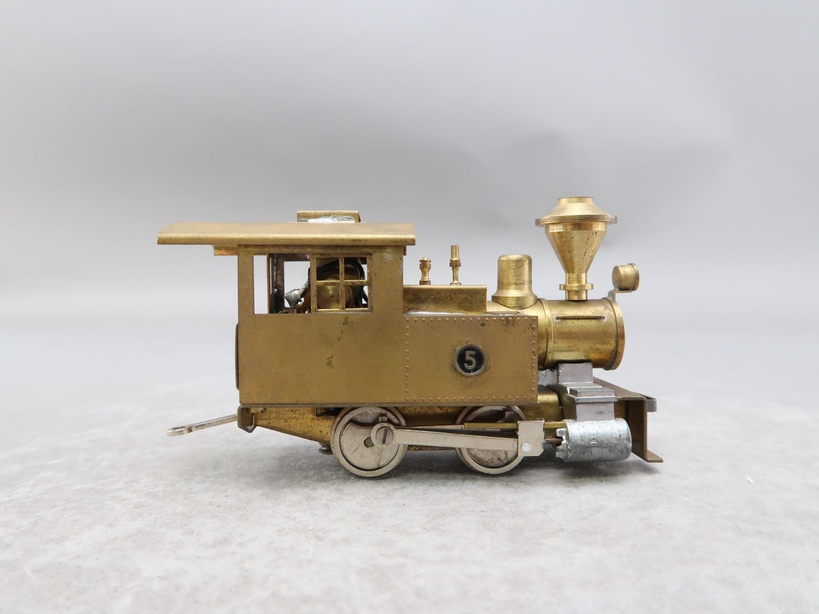 HO Brass Model - KK 2102R Ken Kidder Industrial Engine 0-4-0 w/ 4-Wheel ...