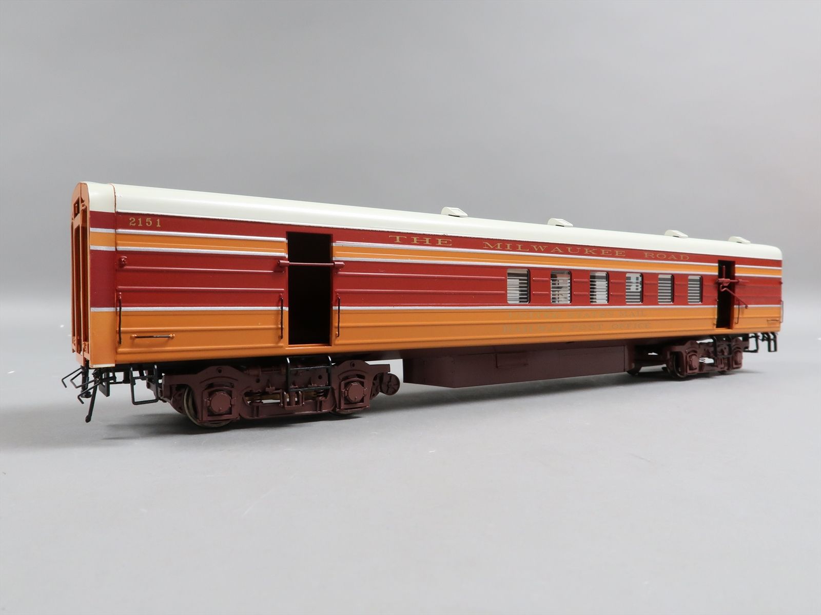 O Brass Model - PSC 16961-1 Milwaukee Road 1939 Hiawatha 60' RPO #2151 ...