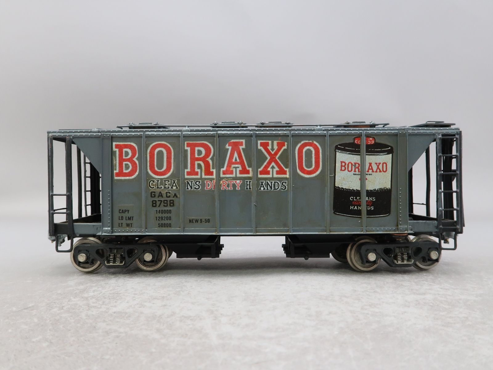 O Brass Model - USH 602 GACX Boraxo Slab Side Covered Hopper #8798 ...