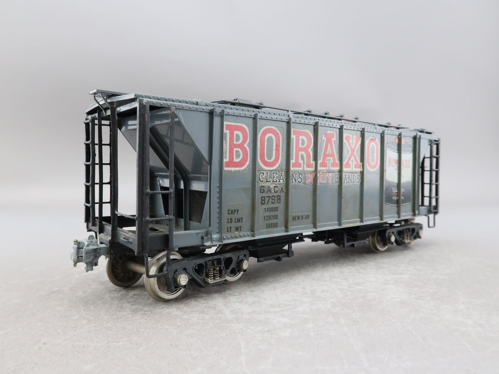 O Brass Model - USH 602 GACX Boraxo Slab Side Covered Hopper #8798 ...