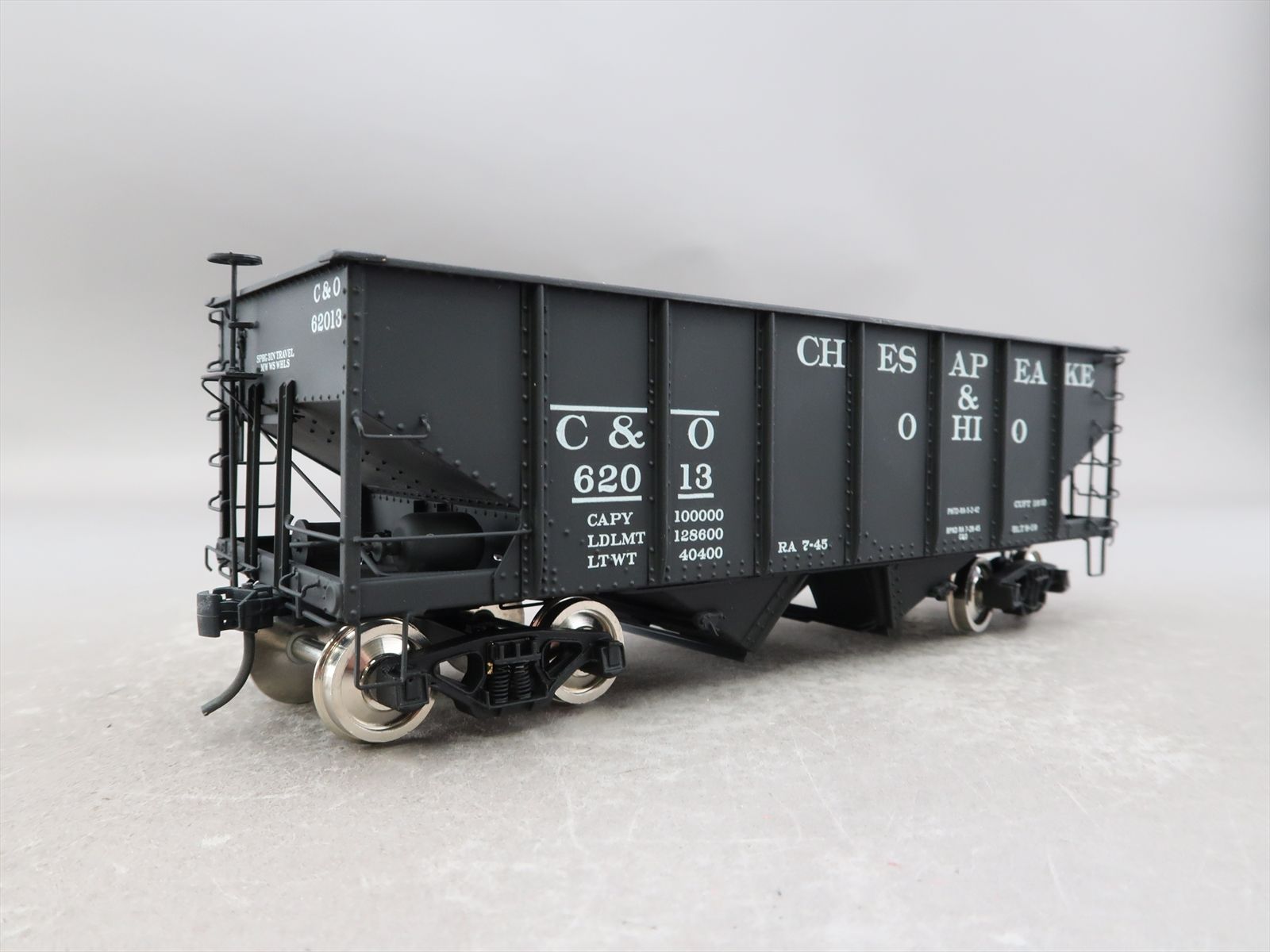 O Brass Model - USH / MG Max Gray 506 C&O Chesapeake & Ohio Twin Hopper ...