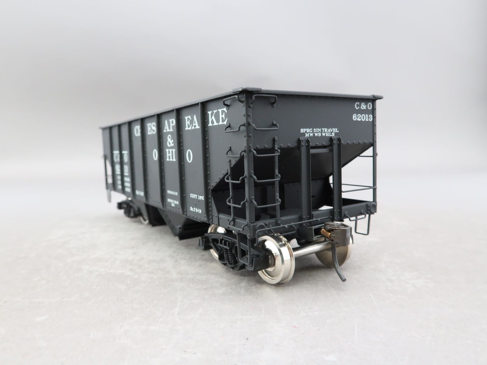 O Brass Model - USH / MG Max Gray 506 C&O Chesapeake & Ohio Twin Hopper ...
