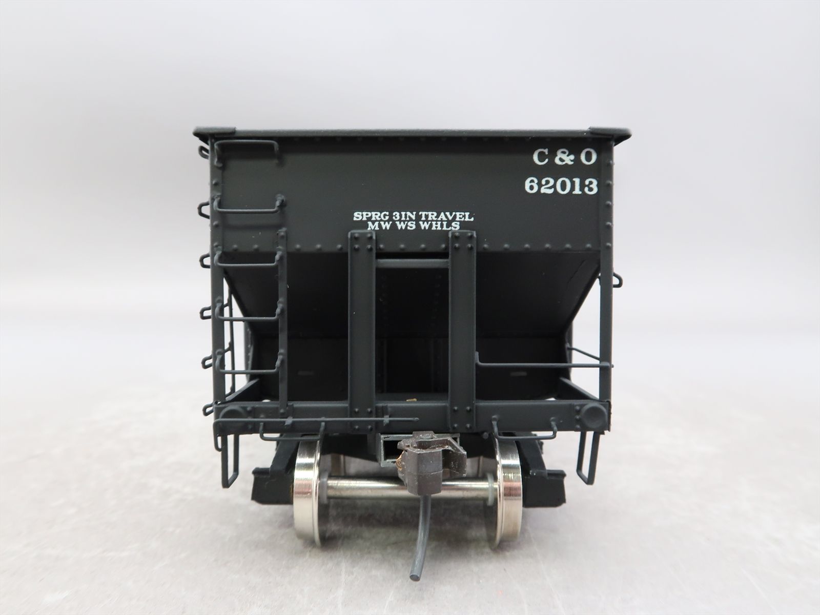 O Brass Model - USH / MG Max Gray 506 C&O Chesapeake & Ohio Twin Hopper ...