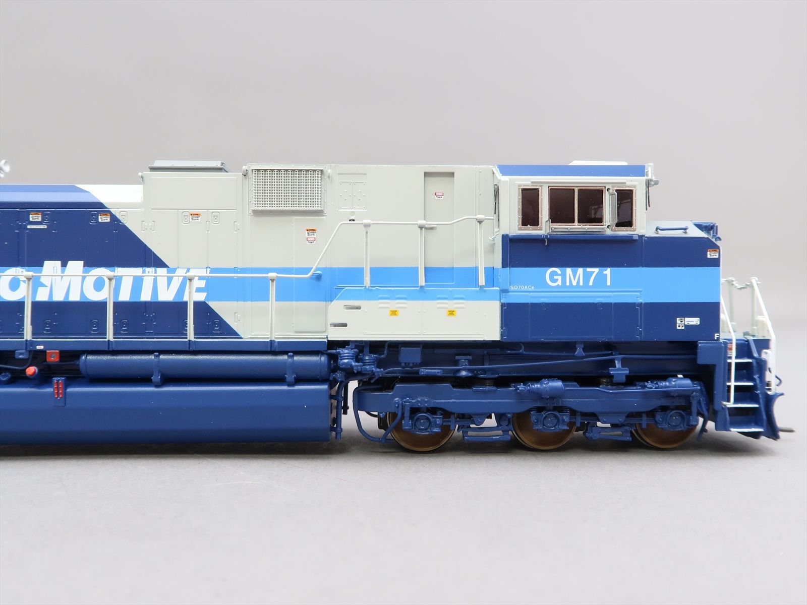 HO Brass Model - OMI 087010147.1 GM Demo Demonstrator EMD SD70ACe #71 ...