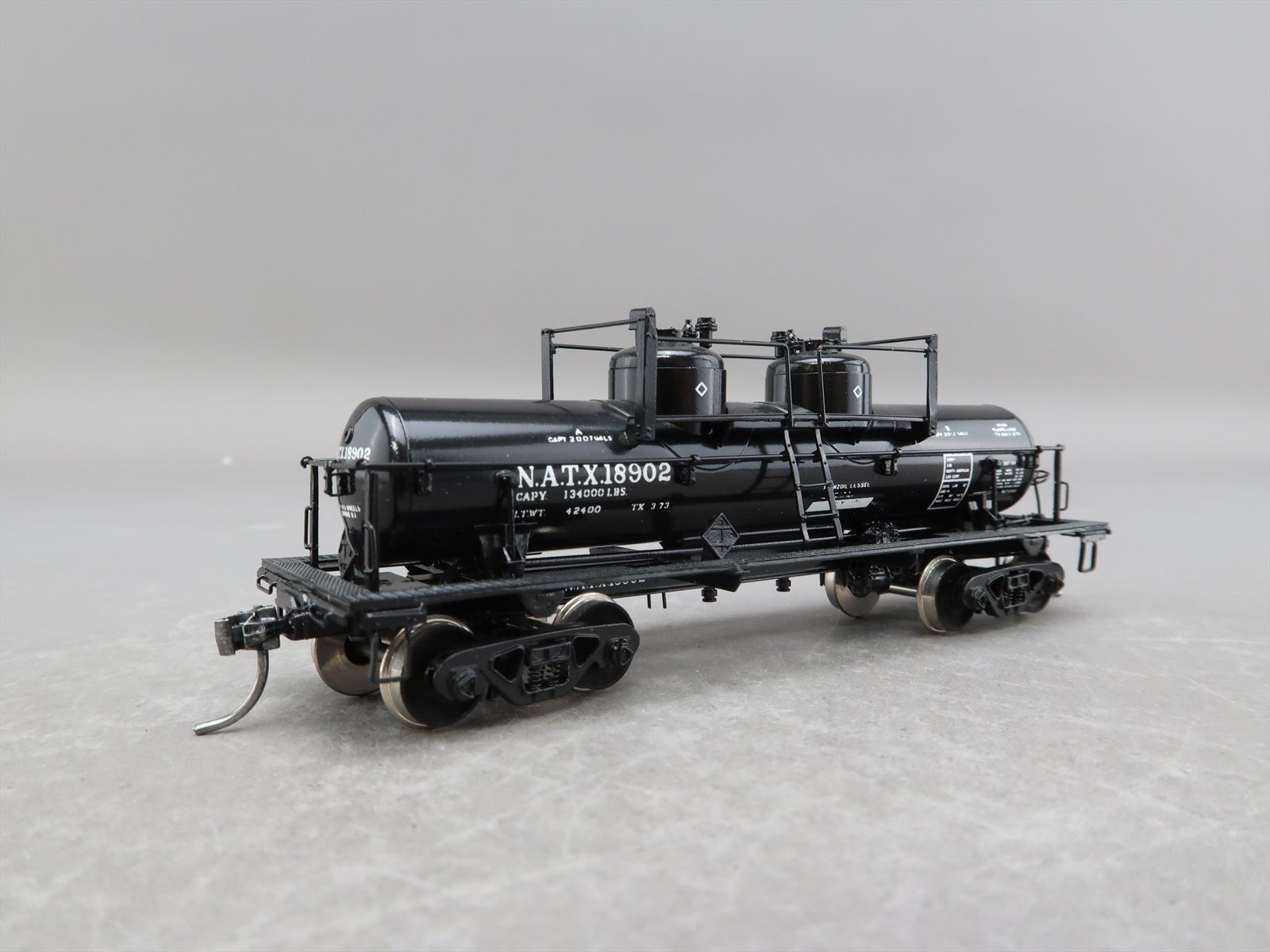 HO Brass Model - OMI 3123.1 NATX N/A Two Dome Tank Car 4000 Gallon ...