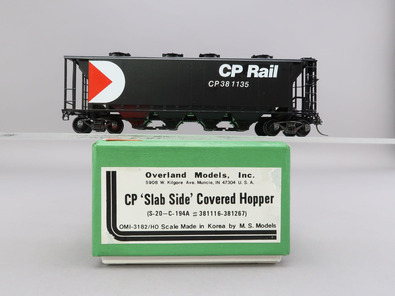 HO Brass Model - OMI 3182 CP CPR Canadian Pacific Slab Side Covered ...
