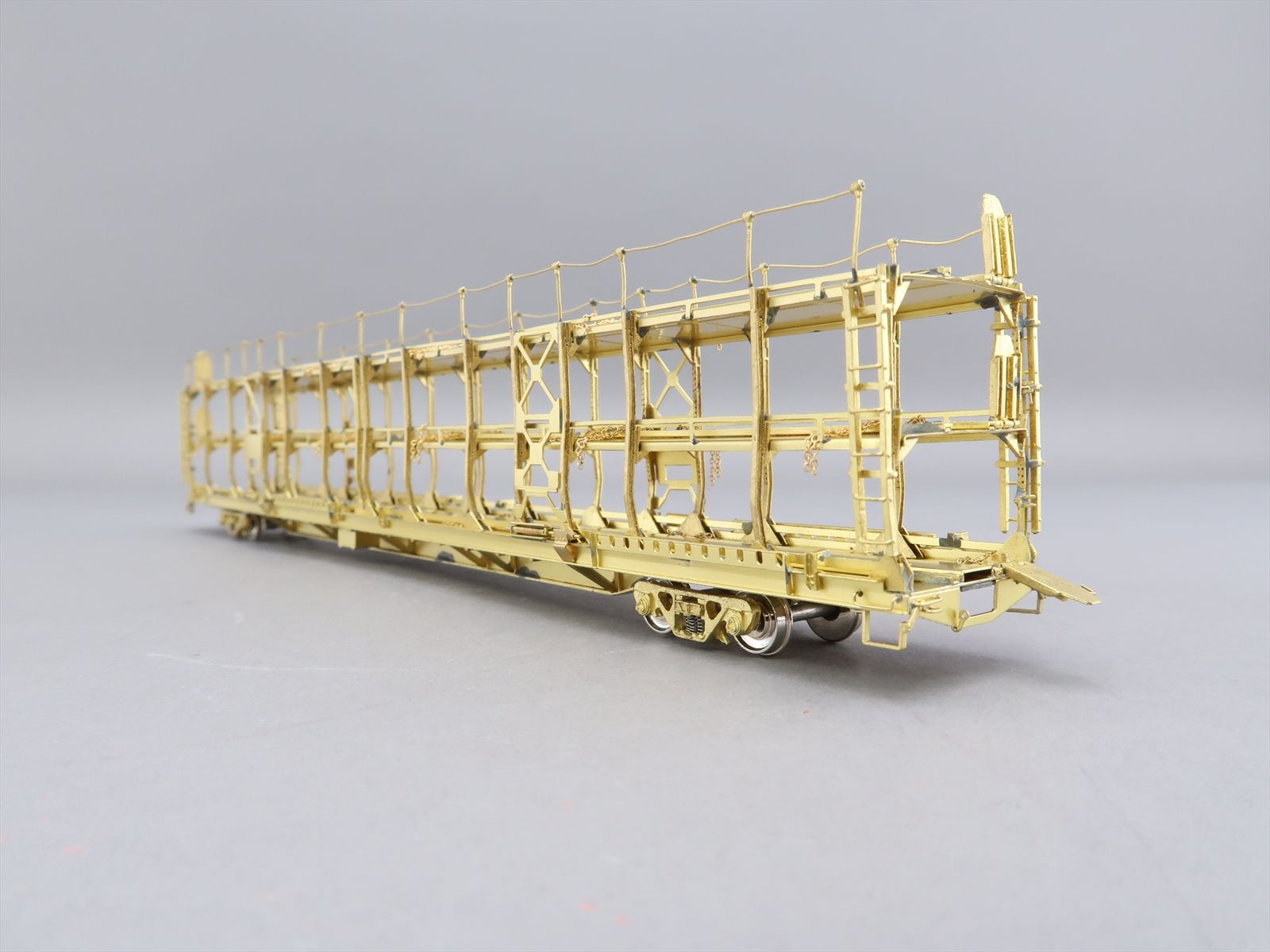 HO Brass Model - OMI 1326 Tri-Level Open Auto Rack Whitehead - Kales ...