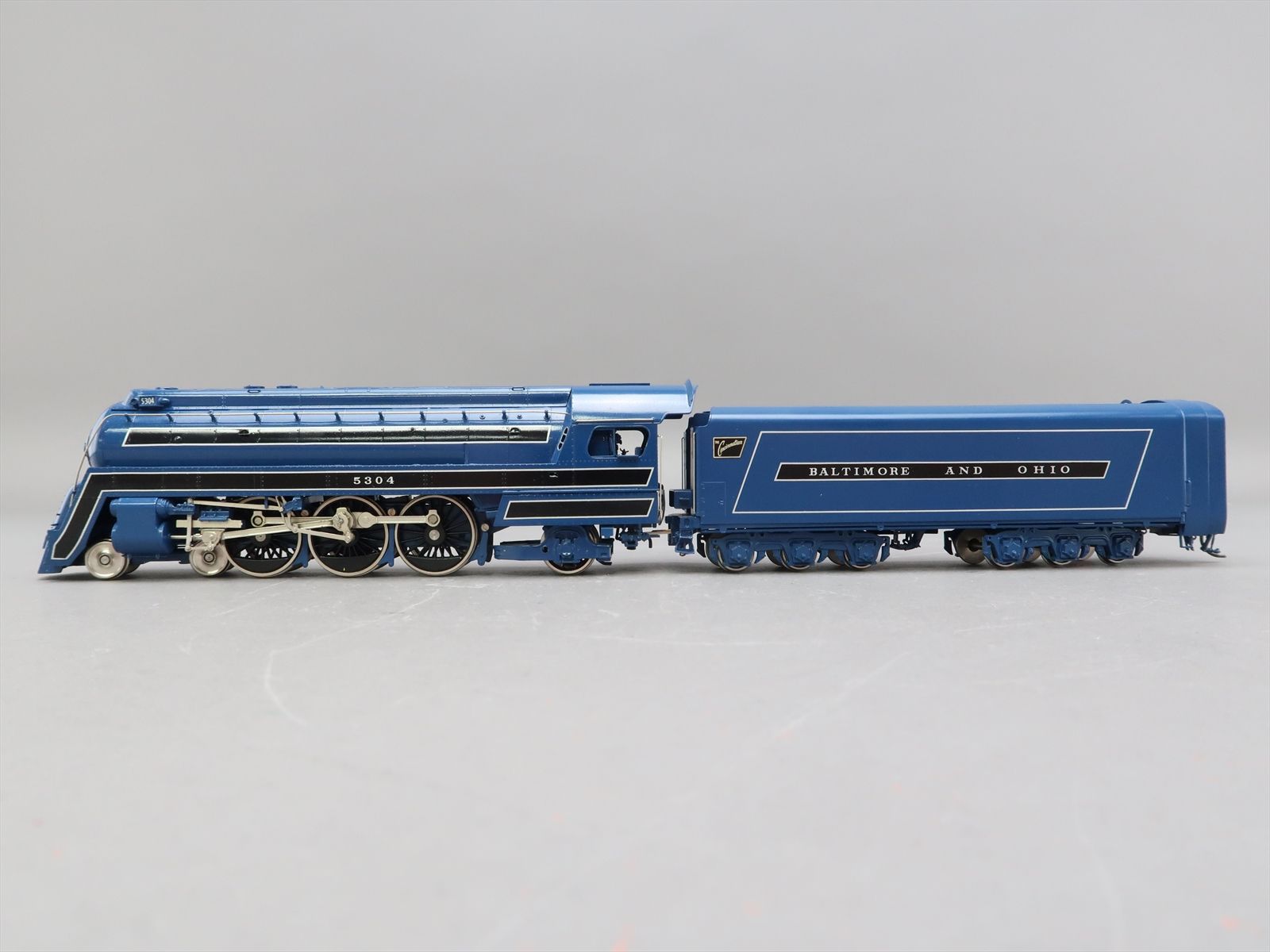 HO Brass Model - Key CS#22 B&O Baltimore & Ohio P7d 4-6-2 #5304 Spoke ...