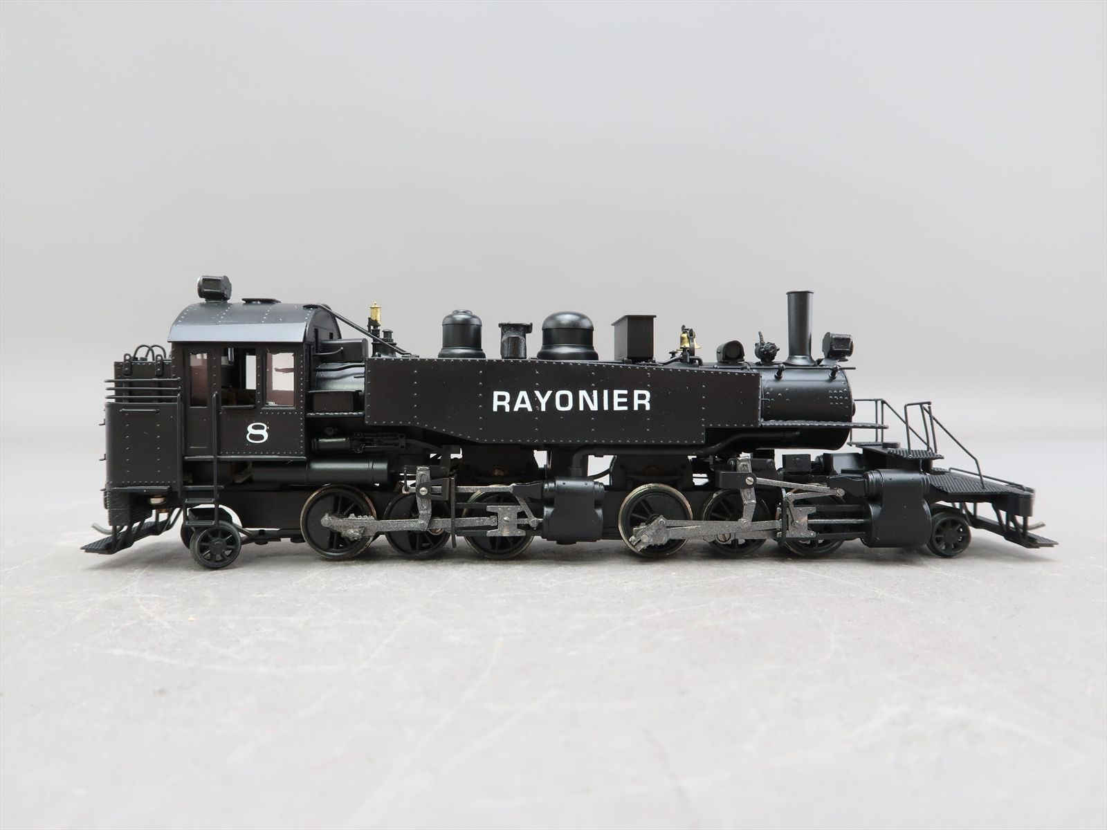 HO Brass Model Train - NWSL Rayonier 2-6-6-2T Logging Mallet #8 - Pro ...