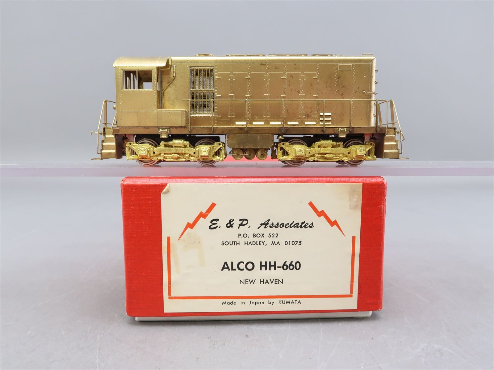 HO Brass Model - E&P NH New Haven ALCO HH-660 Diesel Locomotive ...