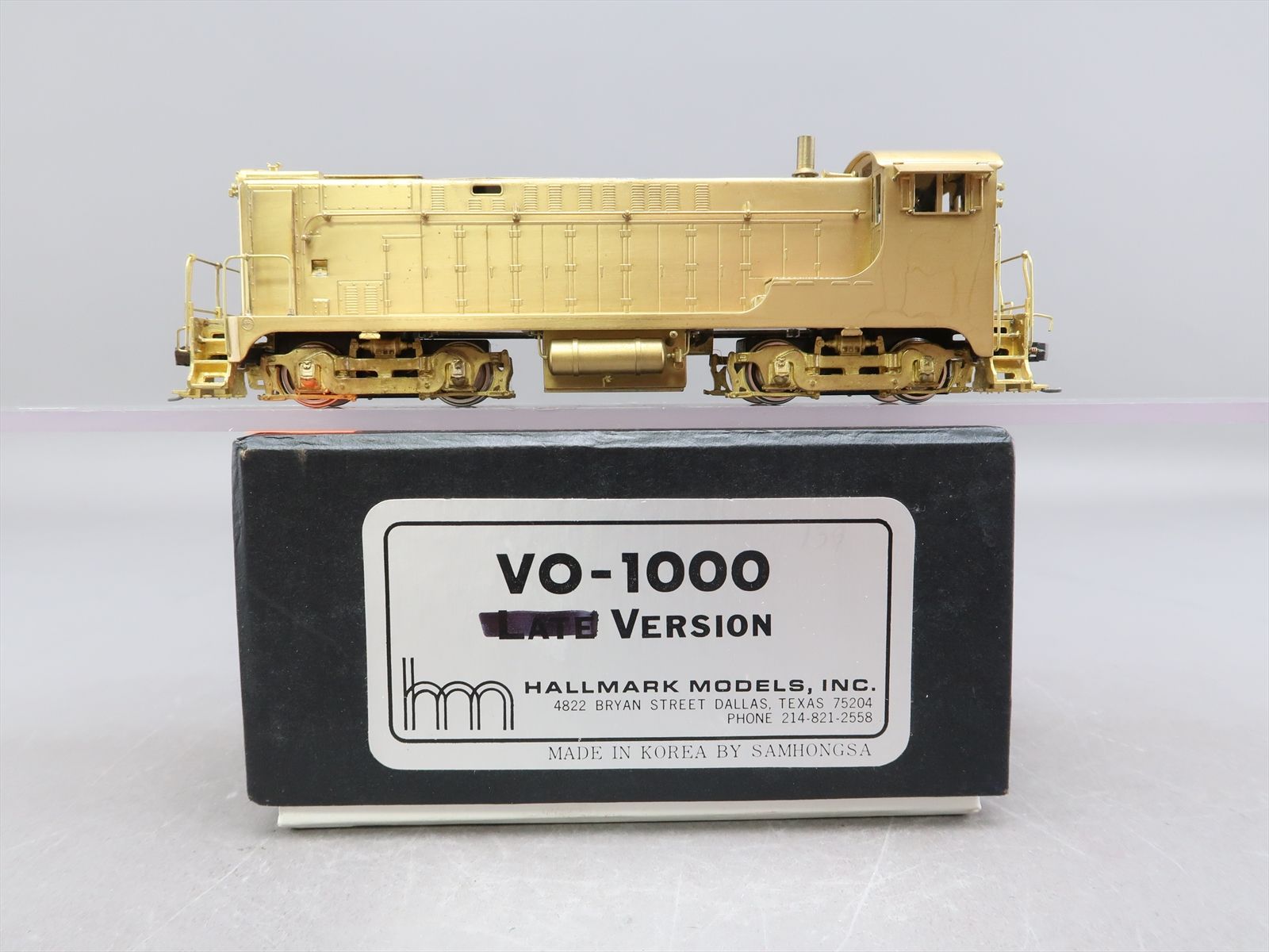 HO Brass Model - Hallmark VO-1000 Late Version - Unpainted - 1982 Run ...