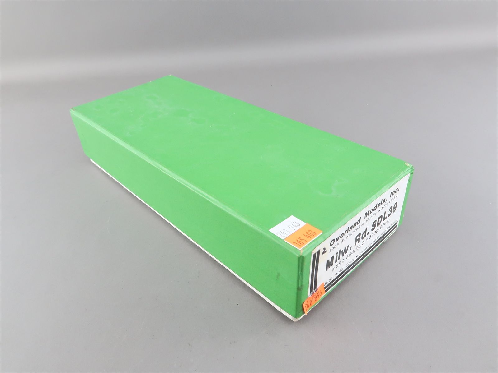 HO Brass Model - OMI 5119 MILW Milwaukee Road SDL39 #582 - 590 ...