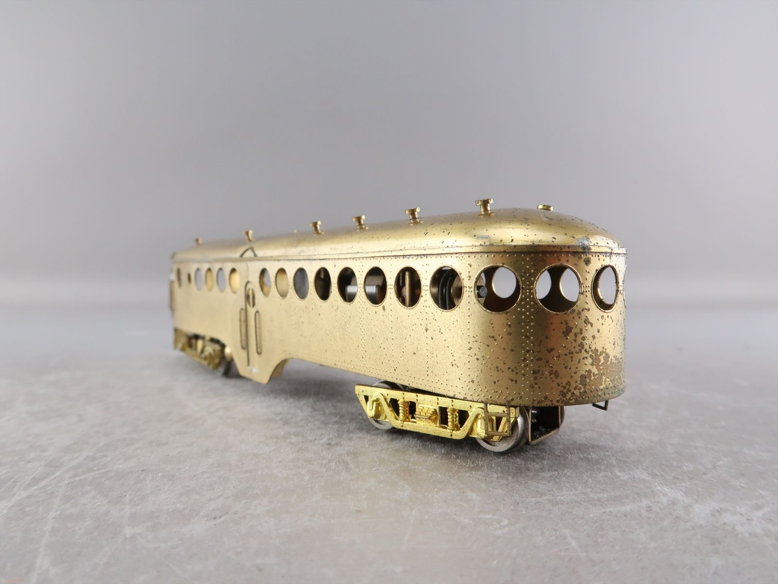 HO Brass Model - KK Ken Kidder 3540 55' McKeen Motor Car - Unpainted ...