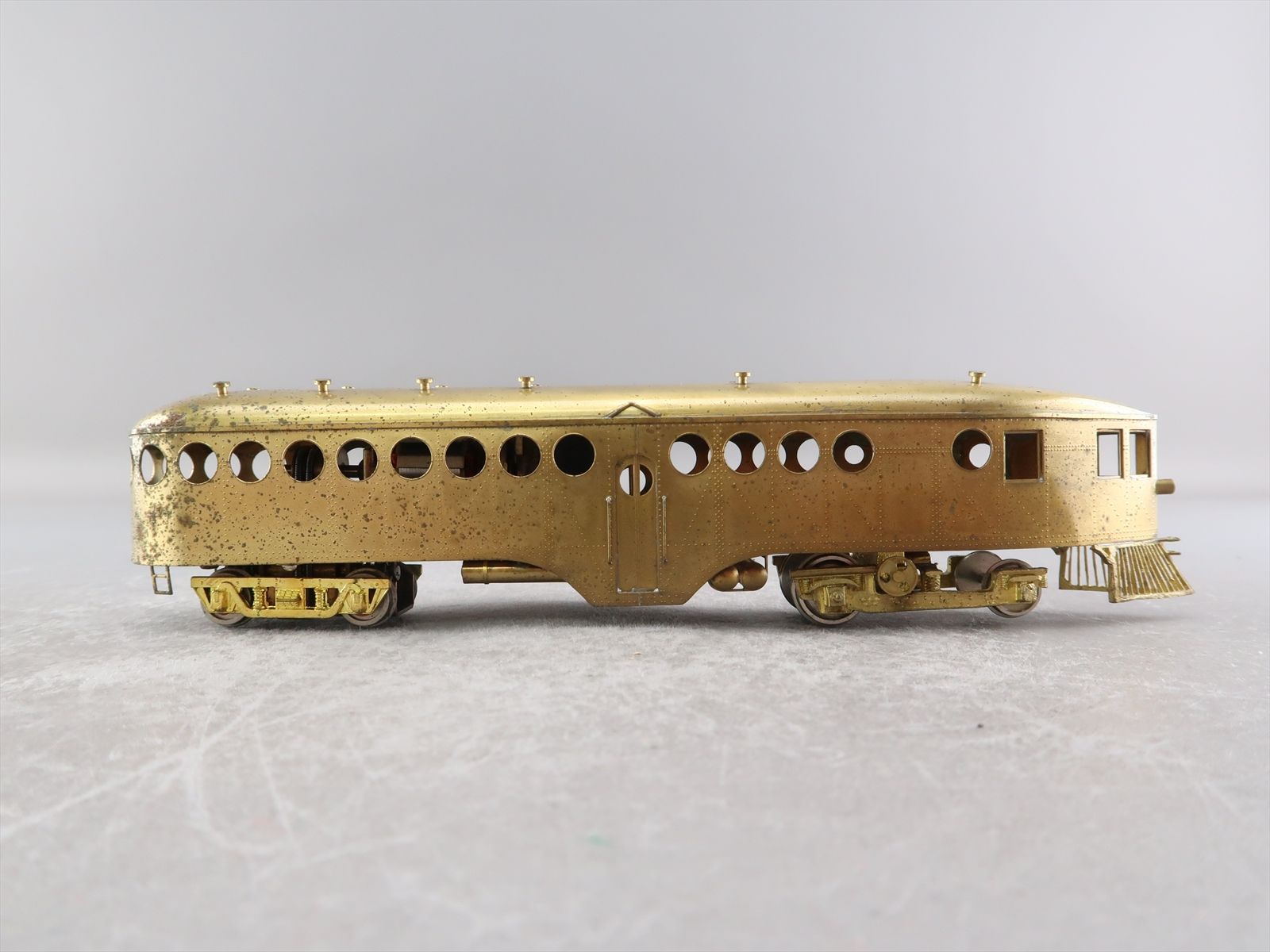 HO Brass Model - KK Ken Kidder 3540 55' McKeen Motor Car - Unpainted ...