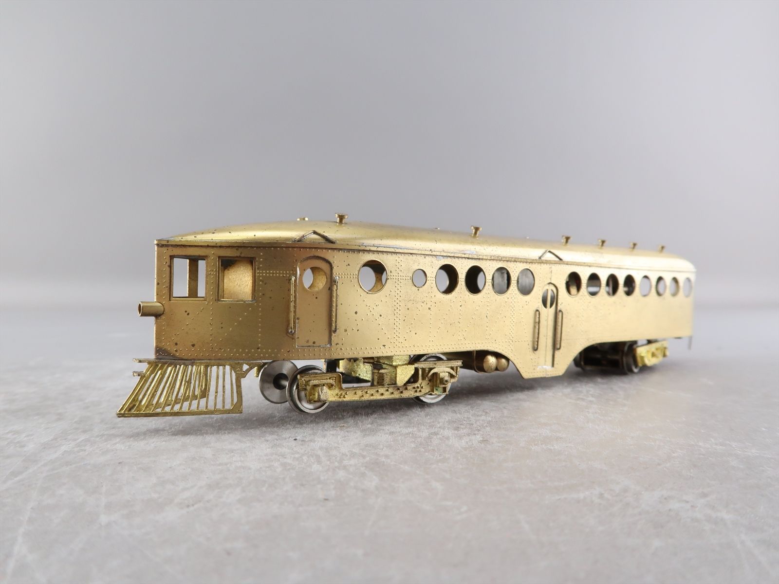 HO Brass Model - KK Ken Kidder 3540 55' McKeen Motor Car - Unpainted ...