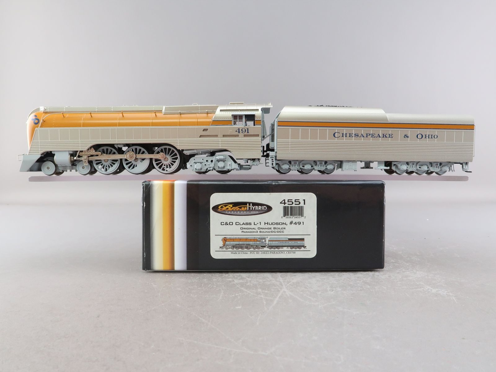 HO Brass Hybrid Model - BLI 4551 C&O Chesapeake & Ohio L-1 Original ...