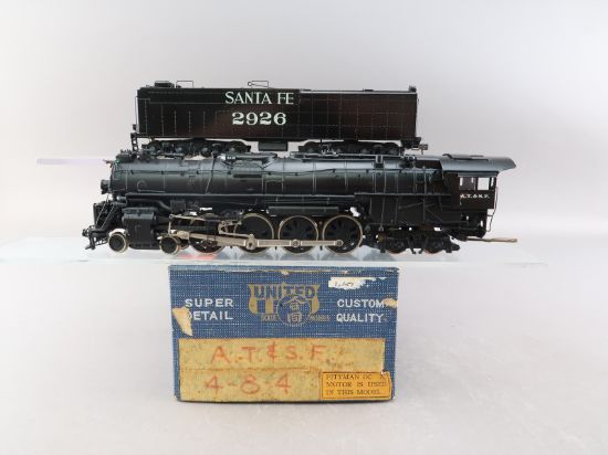 HO Brass Model - PFM AT&SF Santa Fe 4-8-4 w/ 16 Wheel