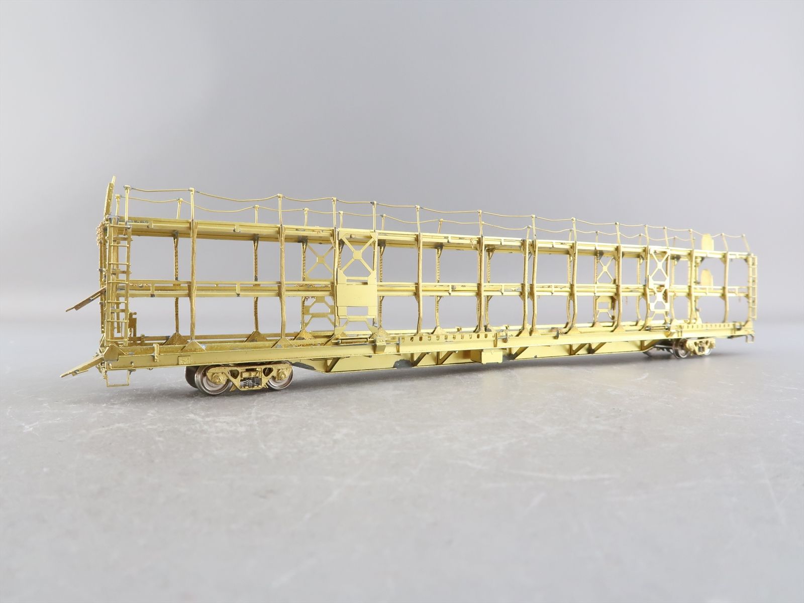 HO Brass Model - OMI 1326 Tri-Level Open Auto Rack Whitehead - Kales ...