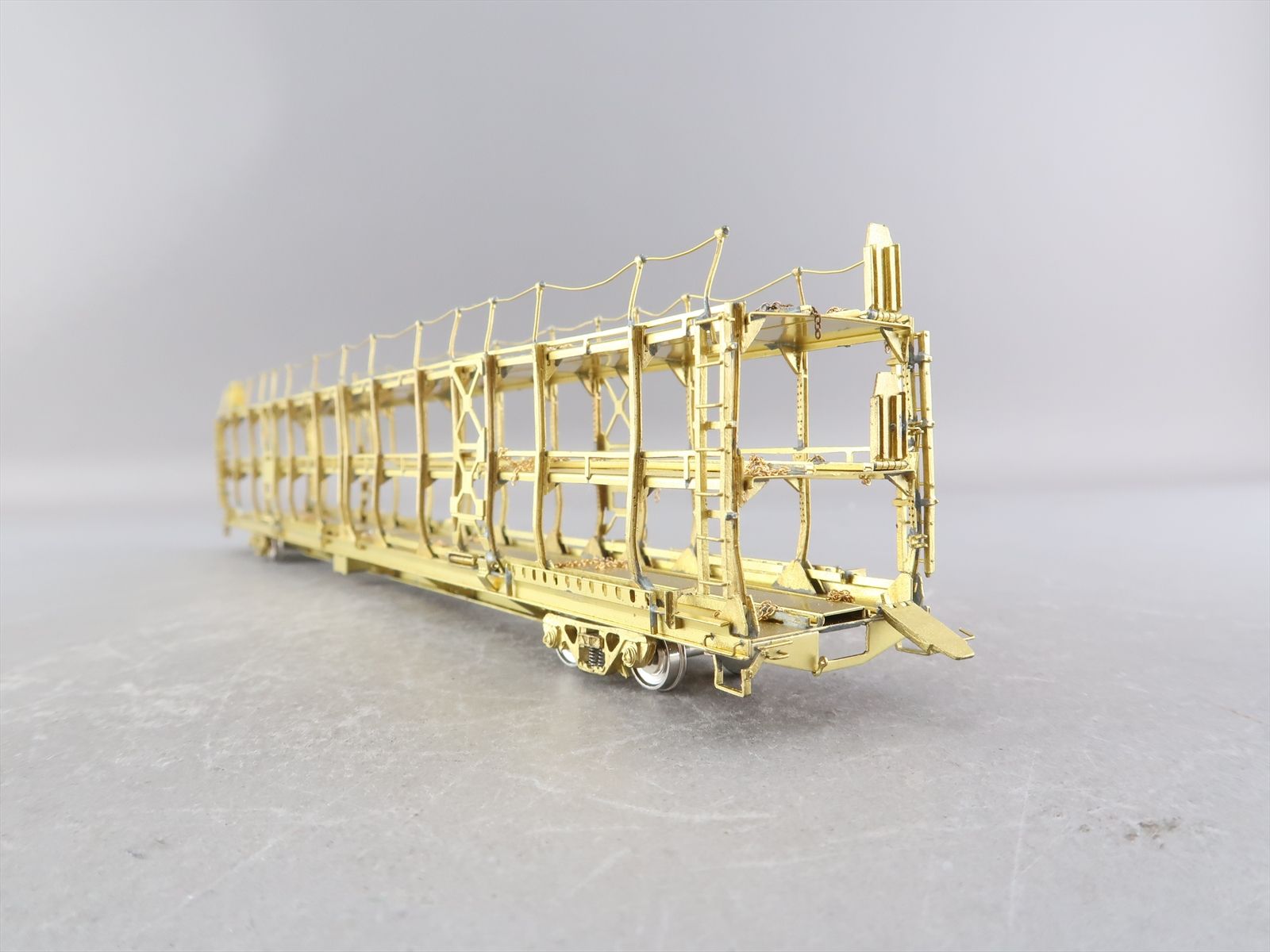HO Brass Model - OMI 1326 Tri-Level Open Auto Rack Whitehead - Kales ...