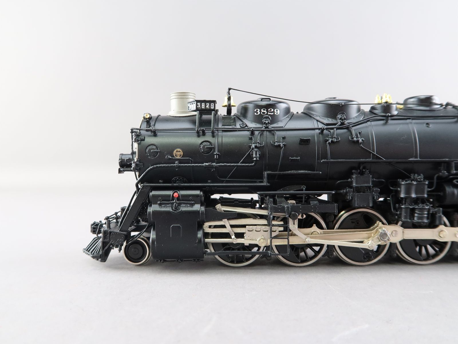 HO Brass Model - Key CS#52 AT&SF Santa Fe Texas 2-10-4 #3829 - F/P ...