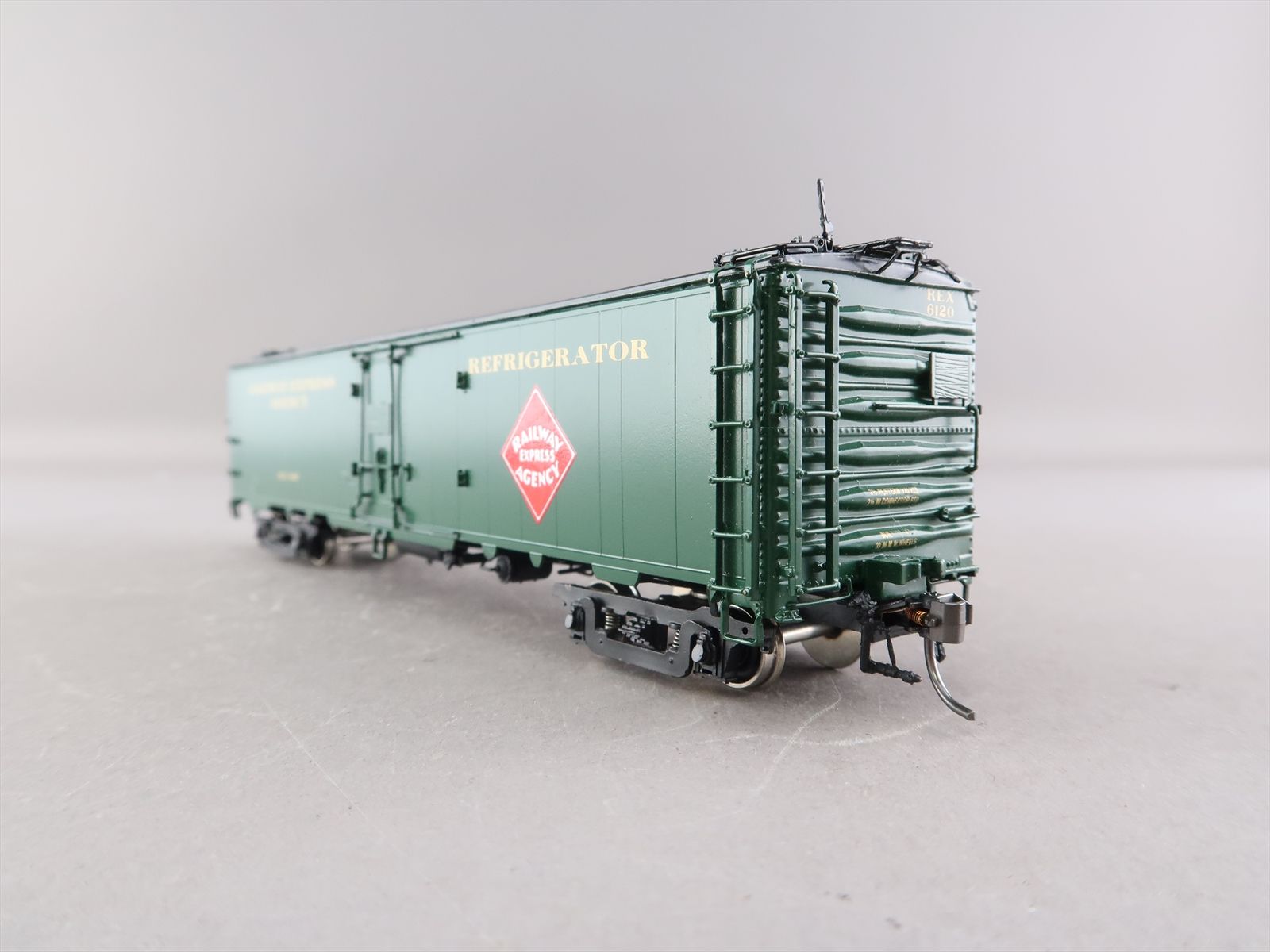 HO Brass Model - CIL 2141.2 REX Railway Express Agency Express Reefer ...