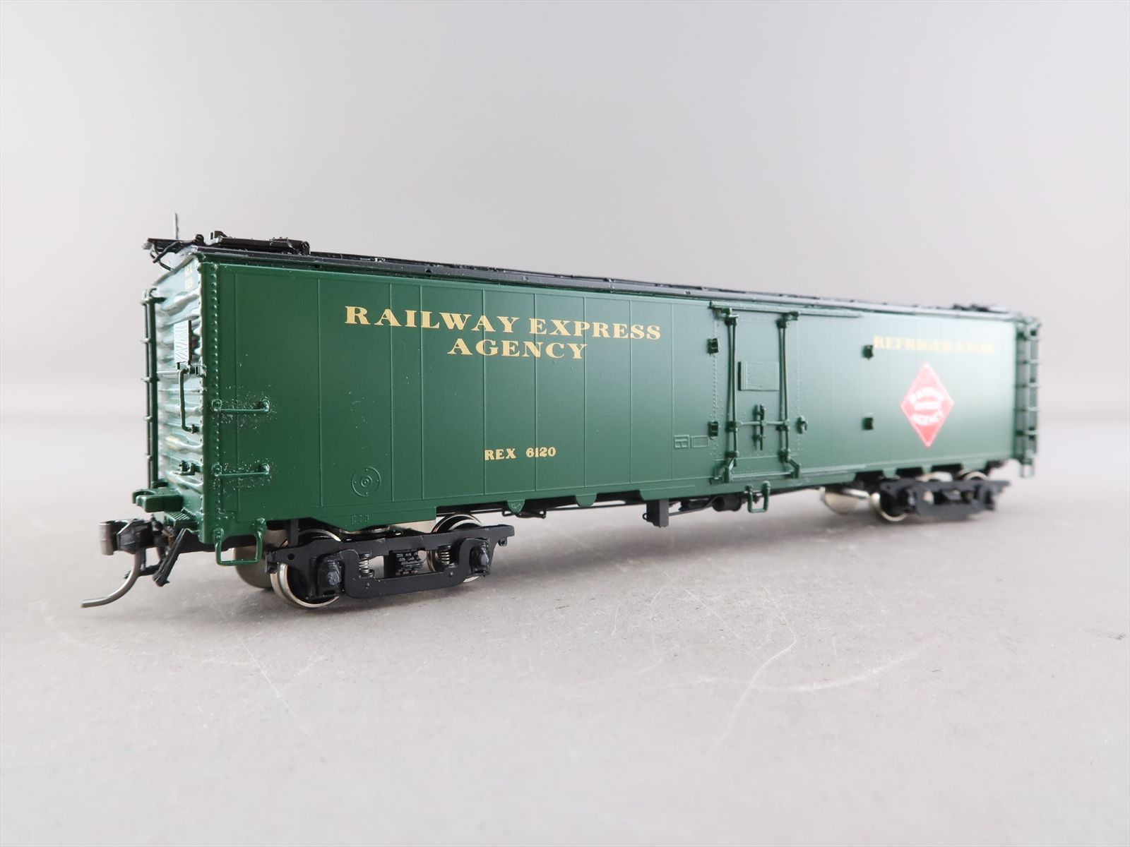 HO Brass Model - CIL 2141.2 REX Railway Express Agency Express Reefer ...