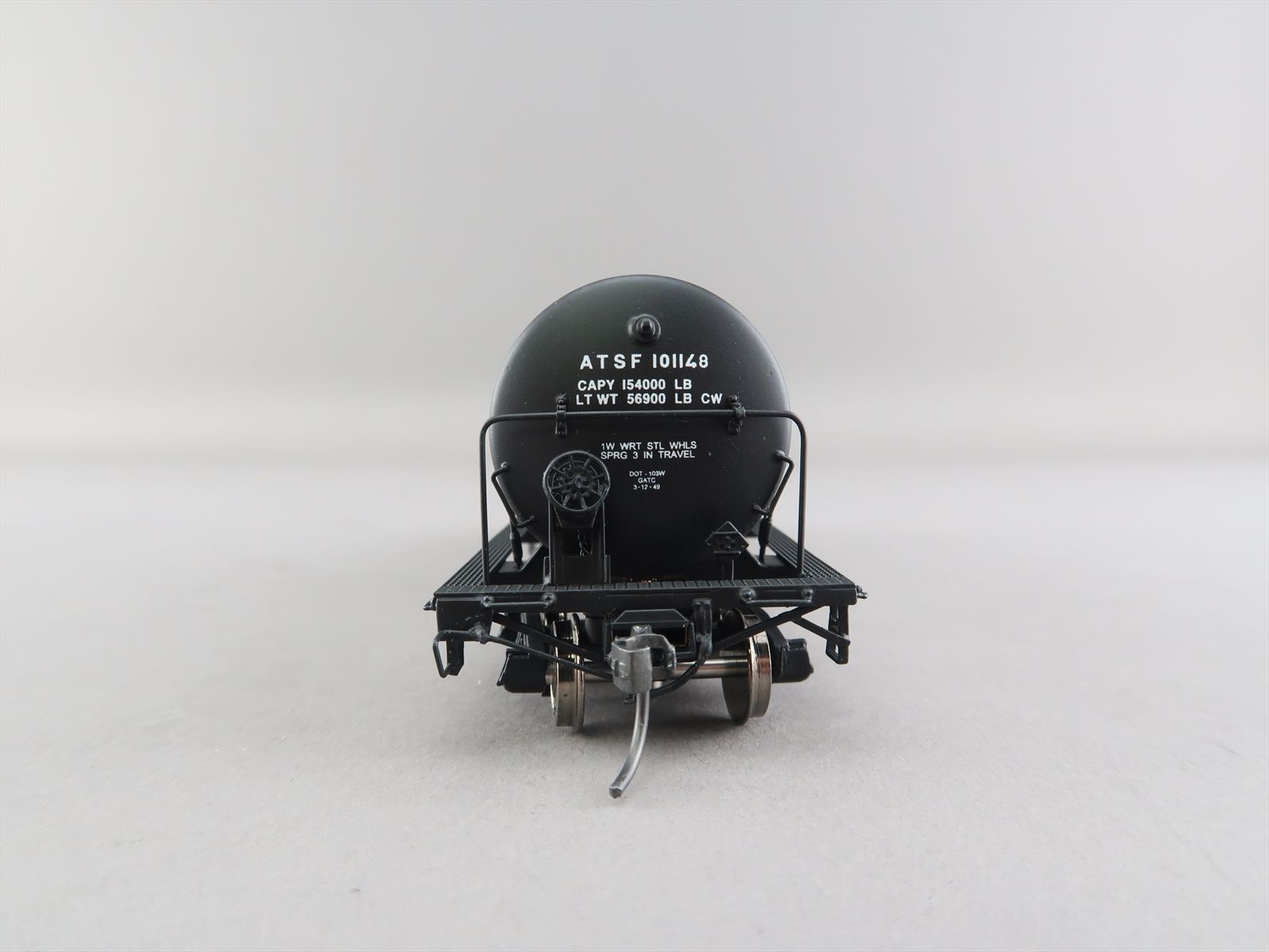 HO Brass Model - DP 5543 ATSF Santa Fe Tank Car TK-N #101148 - F/P ...