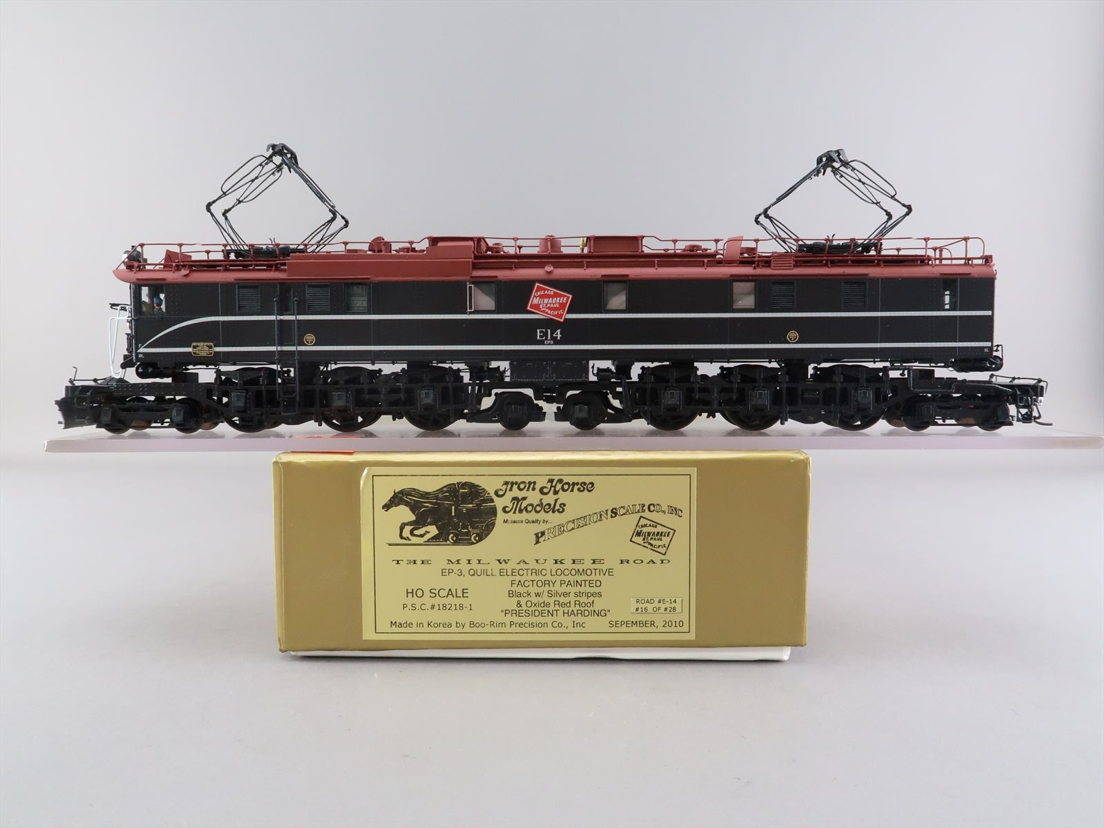 HO Brass Model - PSC 18218-1 Milwaukee EP-3 Electric Quill President ...