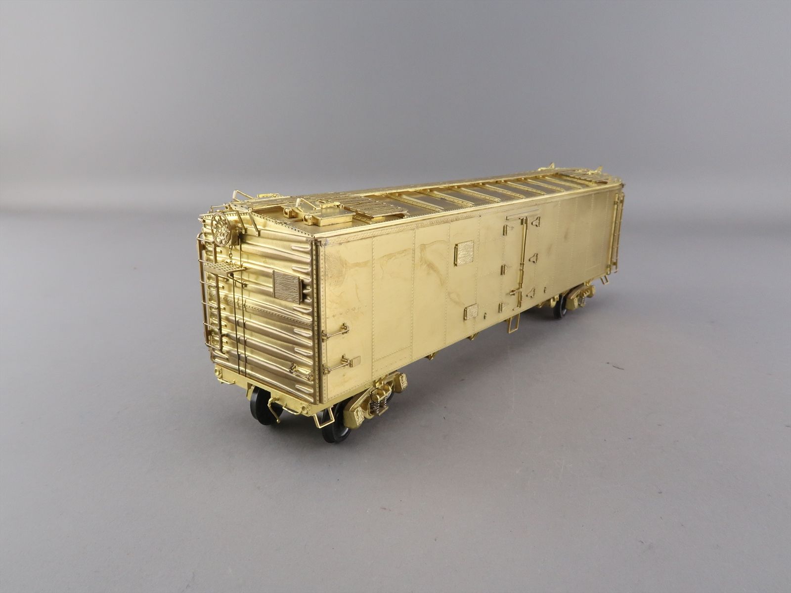 O Brass Model - PRB Pecos River 4321 AT&SF Santa Fe RR-32 Steel Ice Car ...