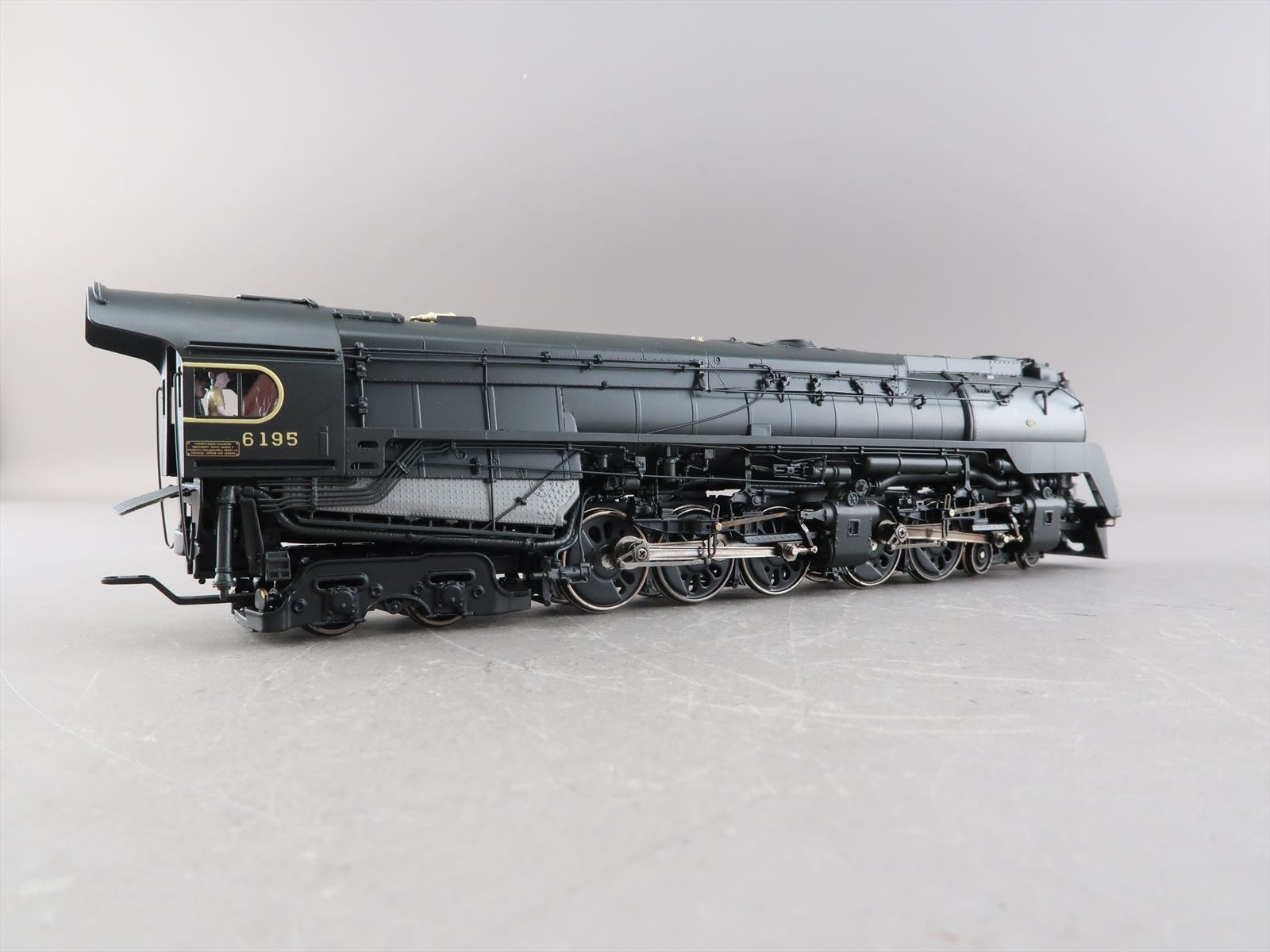HO Brass Hybrid Model - BLI 2067 PRR Pennsylvania Q-2 4-4-6-4 #6195 - F ...