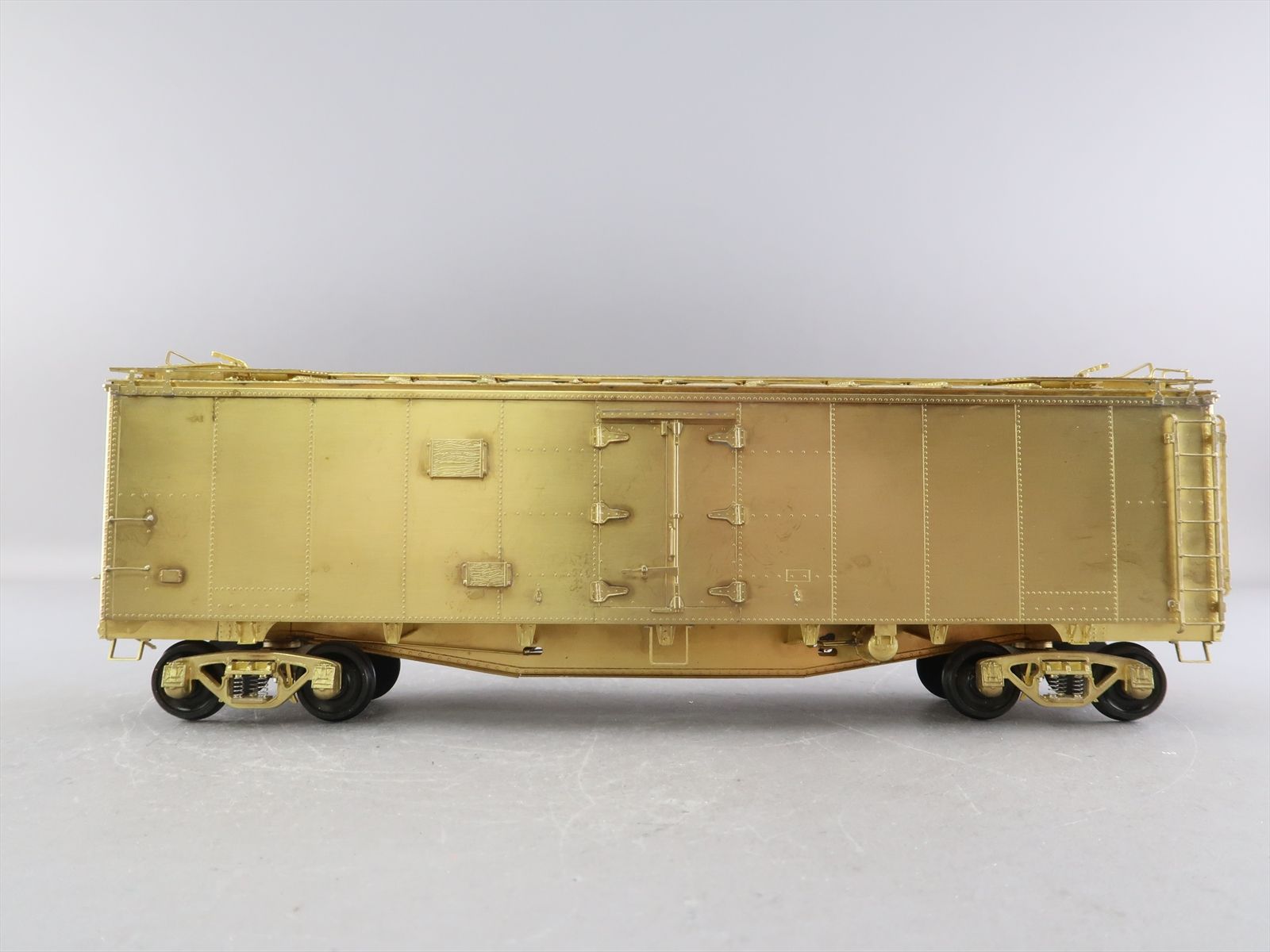 O Brass Model - PRB Pecos River 4320 AT&SF Santa Fe RR-27 Steel Ice Car ...
