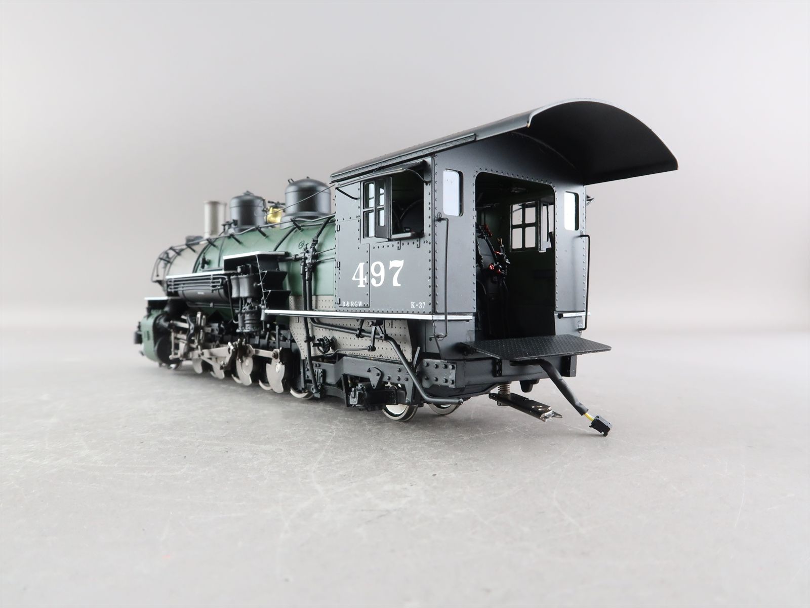 On3 Brass Model - PSC / MMI 1113-3 D&RGW Rio Grande k37 2-8-2 Green ...