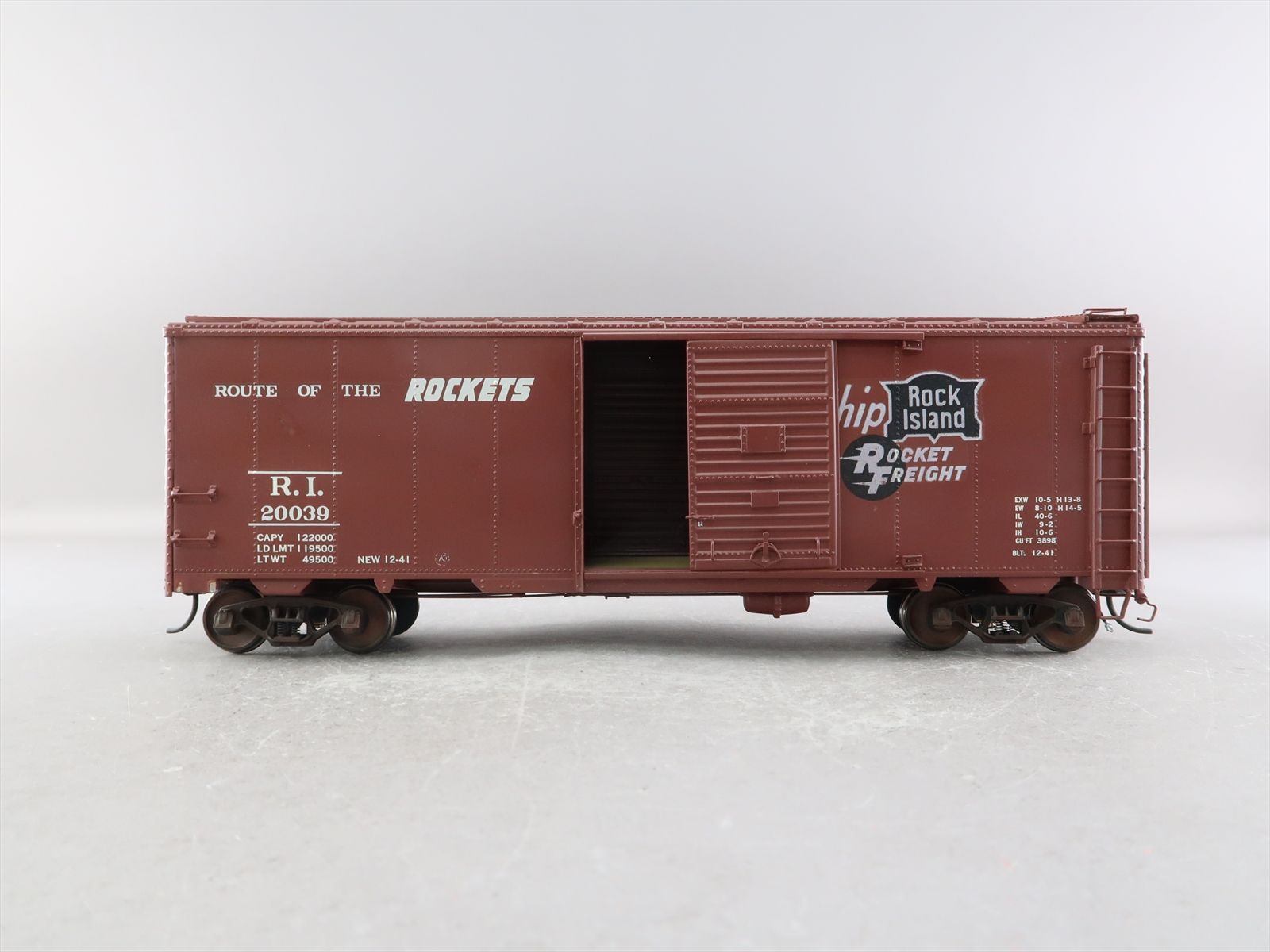 O Brass Model - PSC 15281 RI Rock Island 40' AAR Boxcar Dreadnaught ...
