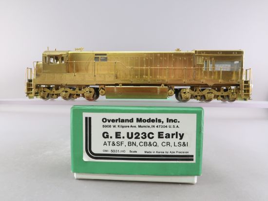 HO Brass Model - OMI 5031 CB&Q GE U23C Early - Unpainted