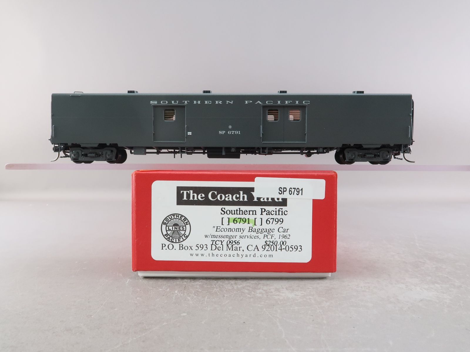 HO Brass Model - TCY 0956 SP Southern Pacific Economy Baggage #6791 ...