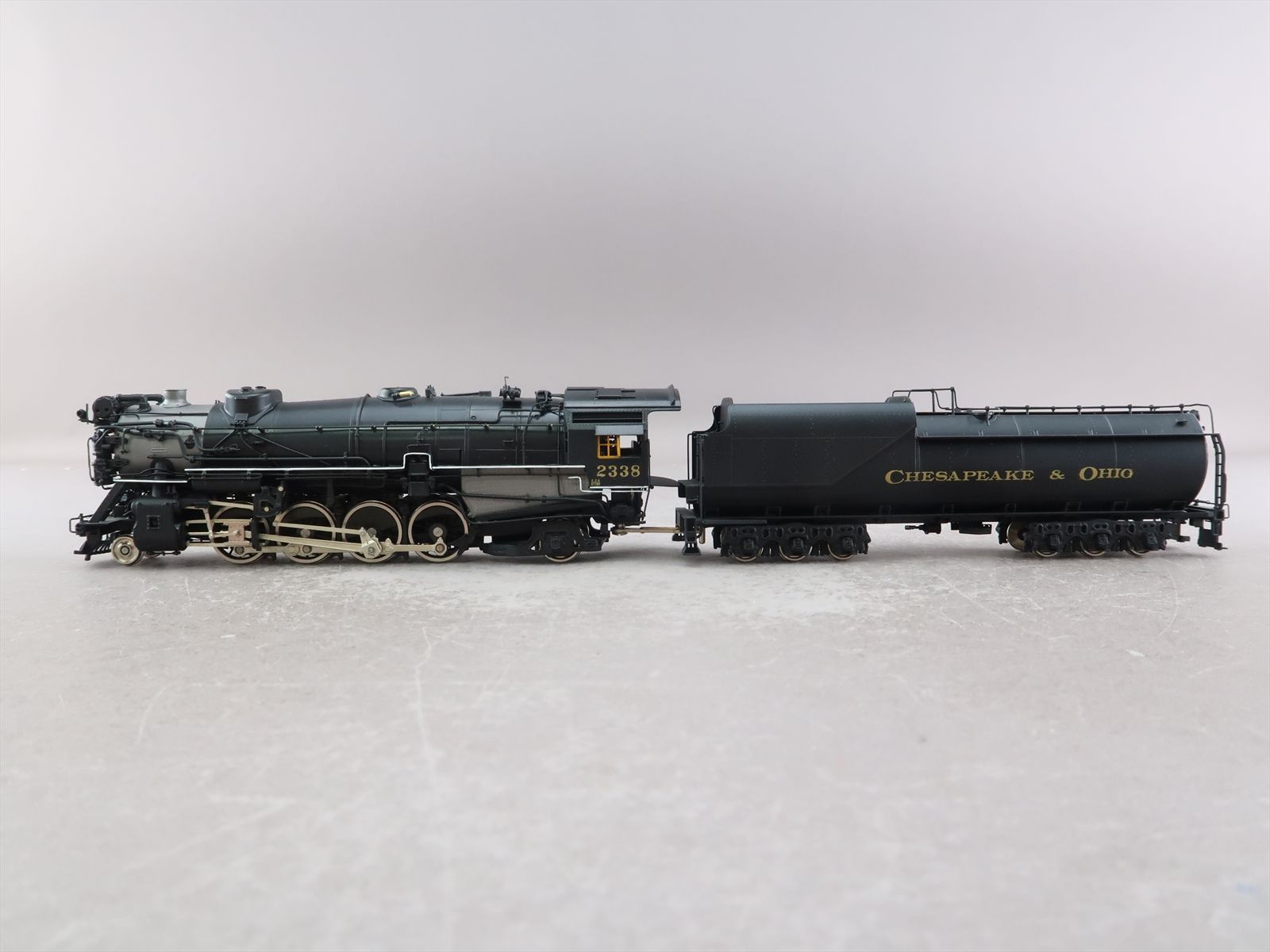 HO Brass Model - Key CS#35 C&O Chesapeake & Ohio K3A 2-8-2 Mikado w ...