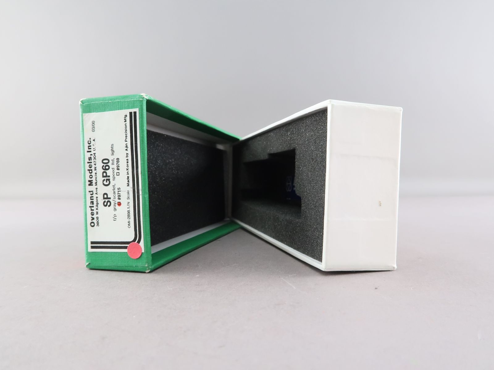 N Brass Model - OMI 2898.1 SP Southern Pacific GP60 Speed Lettering ...