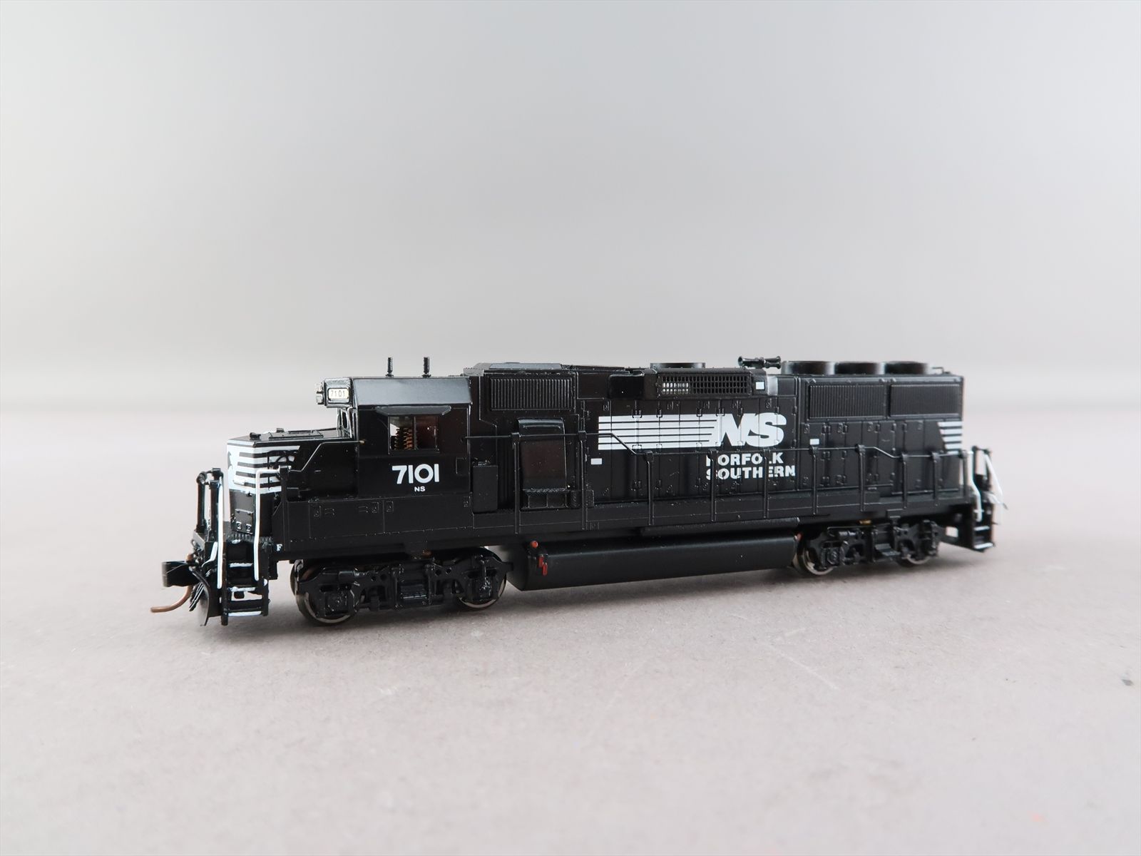 N Brass Model - OMI 2896.1 NS Norfolk Southern GP60 #7101 - F/P - 2000 ...