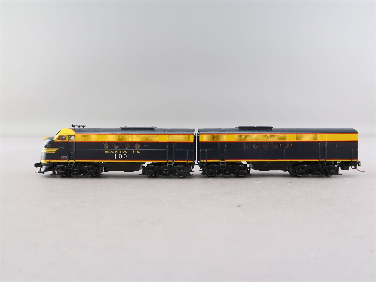 N Brass Model - OMI 2866.1 AT&SF Santa Fe FT FTA FTB Set #100 + #100B ...