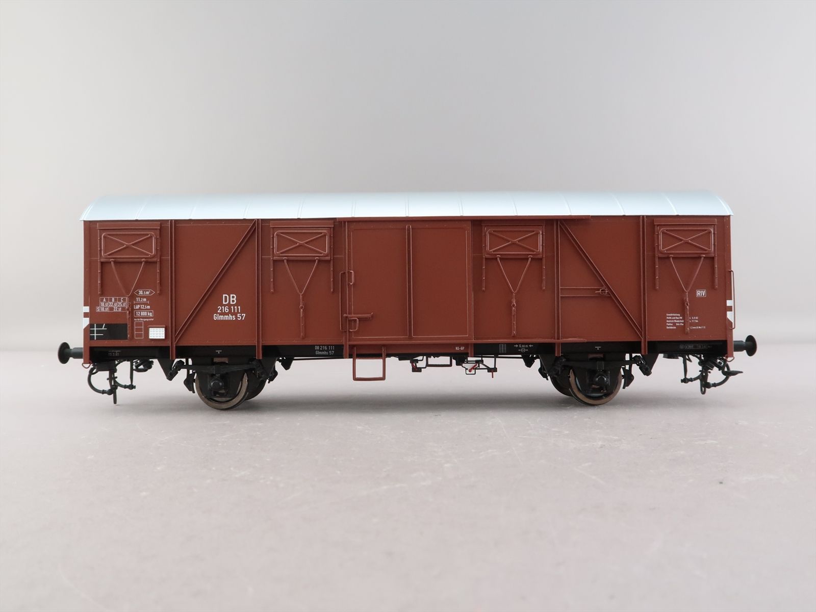 O Brass Model - Kiss 220096 DB Deutsche Bahn Guterwagen Freight Car ...