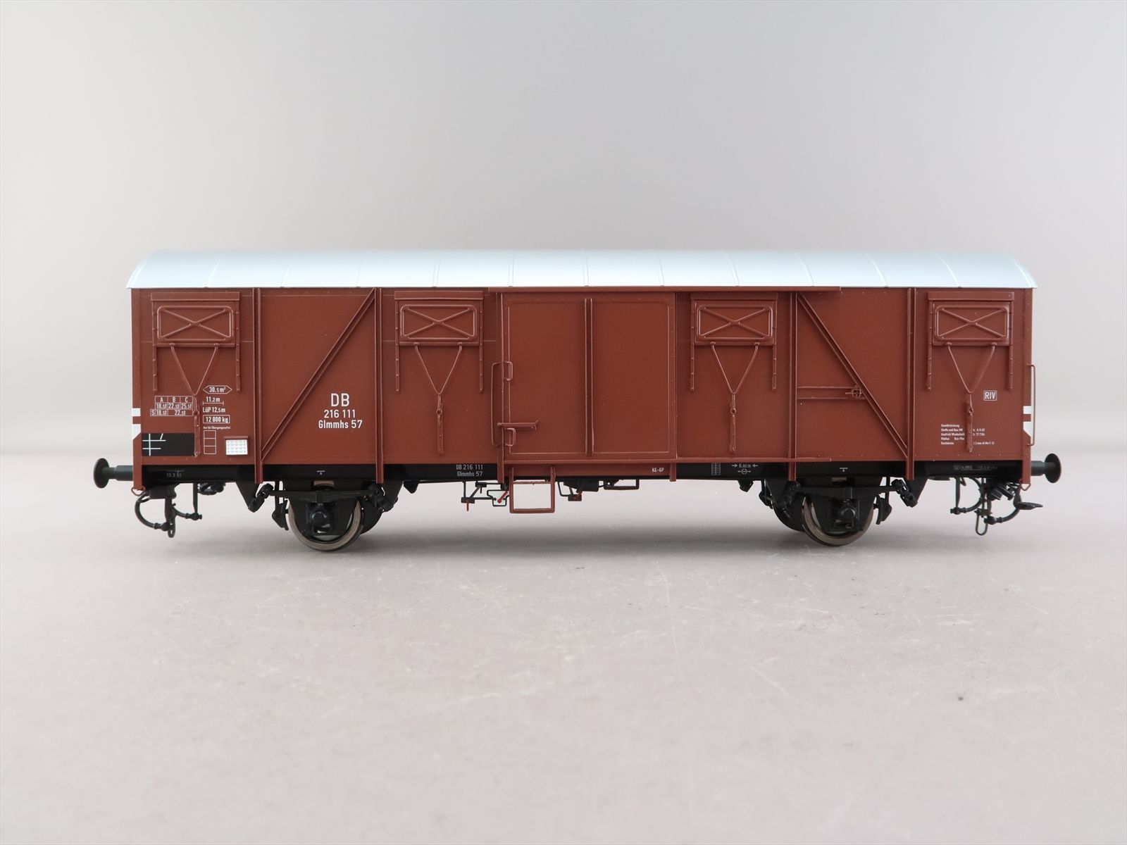O Brass Model - Kiss 220096 DB Deutsche Bahn Guterwagen Freight Car ...